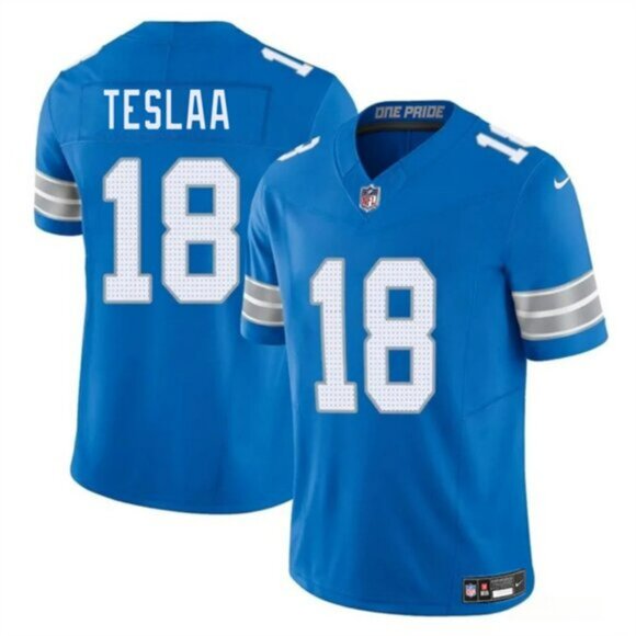 Mens Youths Kids Isaac TeSlaa Blue Jersey Stitched - Picture 1 of 1